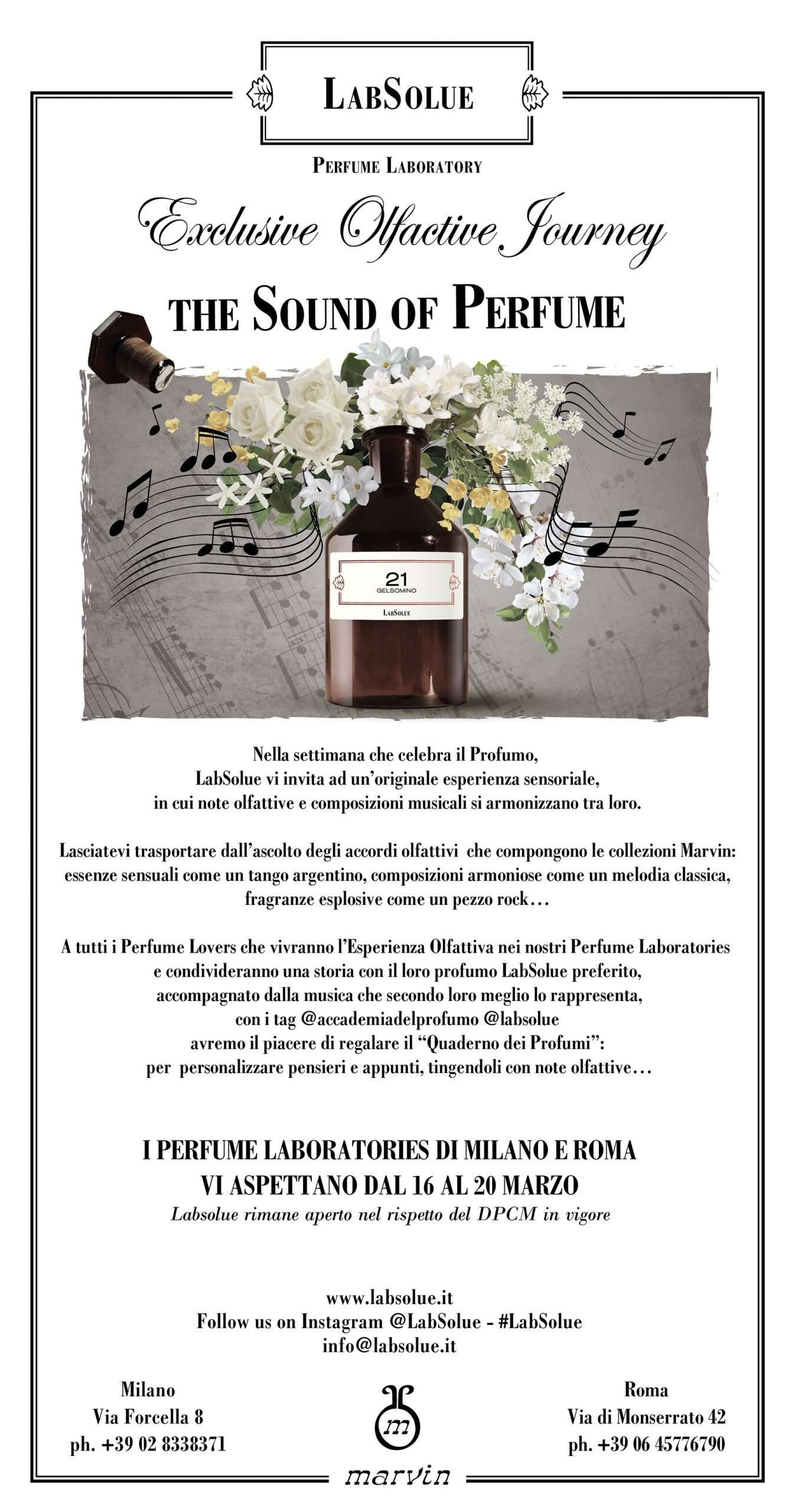 LABSOLUE + GIORNATA DEL PROFUMO 2021 - Accademia del Profumo LABSOLUE + GIORNATA DEL PROFUMO 2021 - Accademia del Profumo