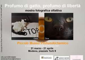 UNA MOSTRA SULLA LIBERTA' DEI SENSI - Accademia del Profumo UNA MOSTRA SULLA LIBERTA' DEI SENSI - Accademia del Profumo